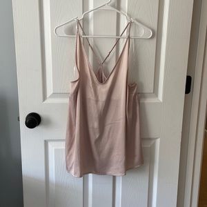 Blush colored blouse